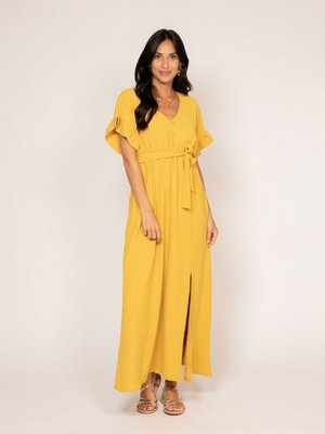 Dona x Lisa IJAZZ - Robe longue - mustard yellow