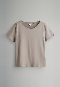 THE SET REGULAR FIT - 3 PACK SHORT SLEEVE SET - Pyžamová súprava - taupe brown black animal
