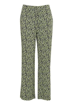 ICHI IHAYA PA - Pantalones - sprucestone flower aop