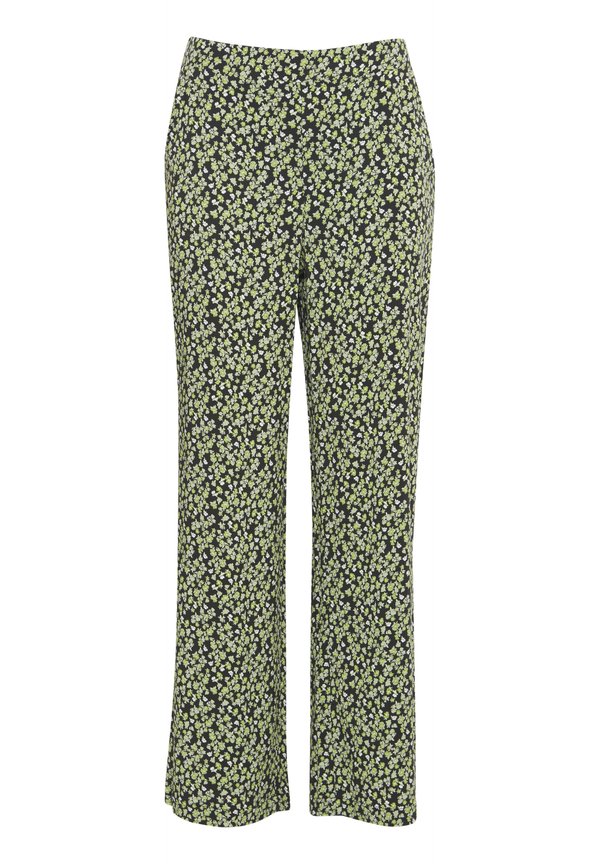 IHAya - Trousers - sprucestone flower aop4
