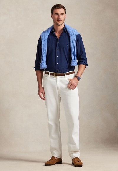 Polo Ralph Lauren Big & Tall STRETCH POPLIN SHIRT - Πουκάμισο - newport navy