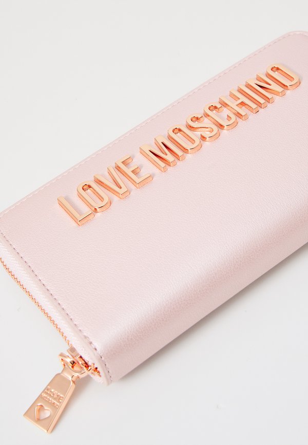 LAMINATED BOLD LOVE - Wallet - metallic powder3