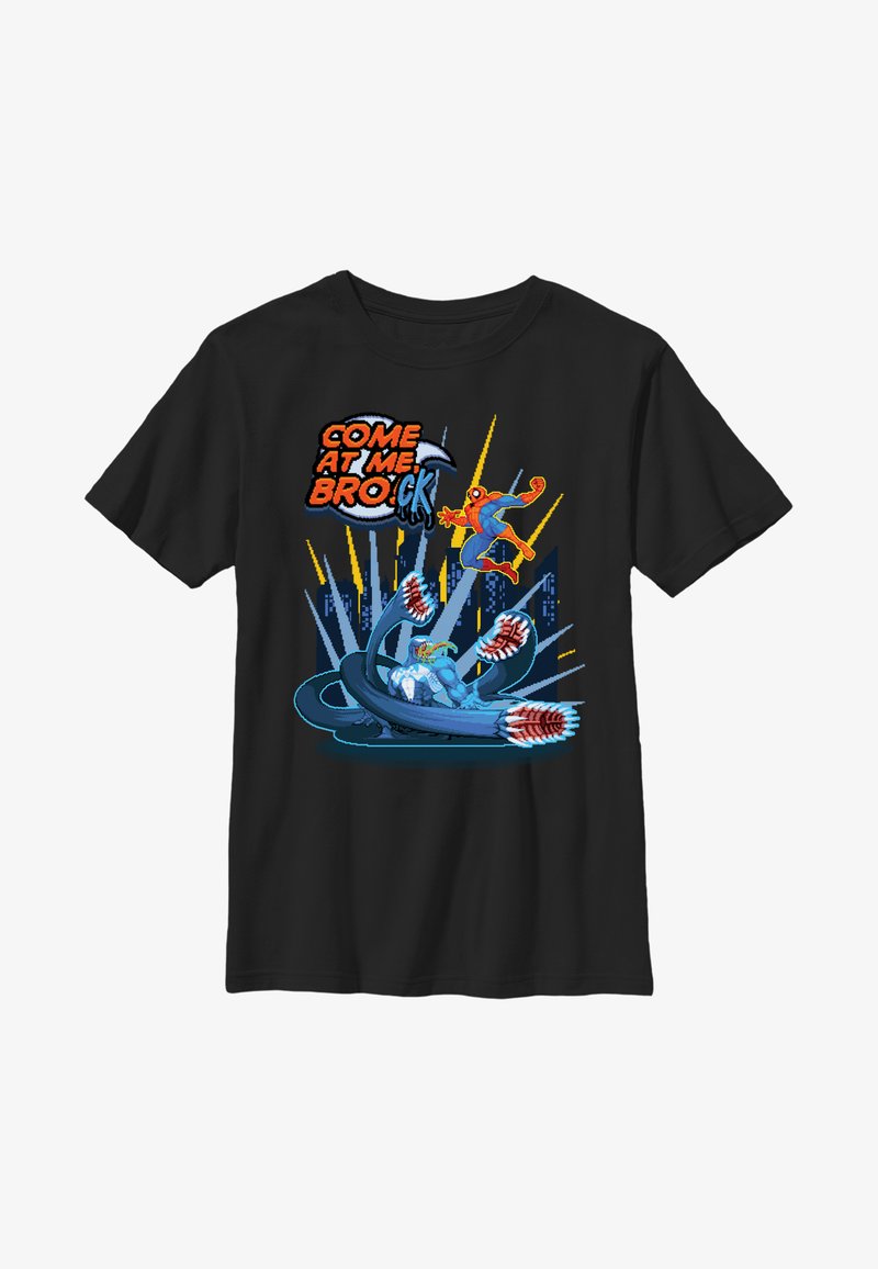 Marvel UNISEX SPIDER-MAN CLASSIC COME AT ME BROCK - T-shirt z nadrukiem