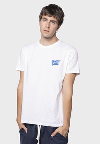 Kaotiko HAPPY PLACE UNISEX - Tričko s potlačou - ivory