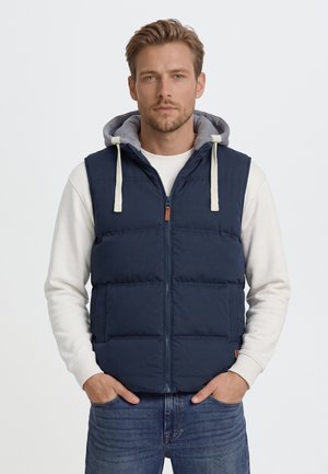 Blend, BHJENS HOODED - Chaleco - navy