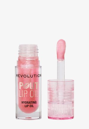 REVOLUTION POUT LIP OIL - Huulikiilto - glam pink shimmer