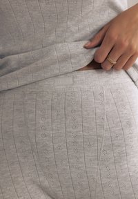 Next MAXIMUM WARMTH POINTELLE - Harisnyanadrágok - grey marl