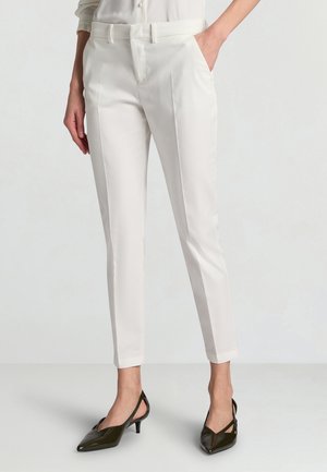 TINTA UNITA - Pantalon classique - bianco lana