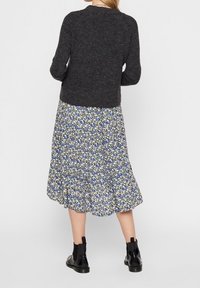 Pieces Neule - mottled dark grey