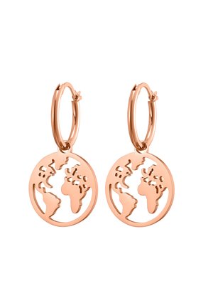 CREOLE ORBIS POLIERT - Pendientes - rosegoldfarben