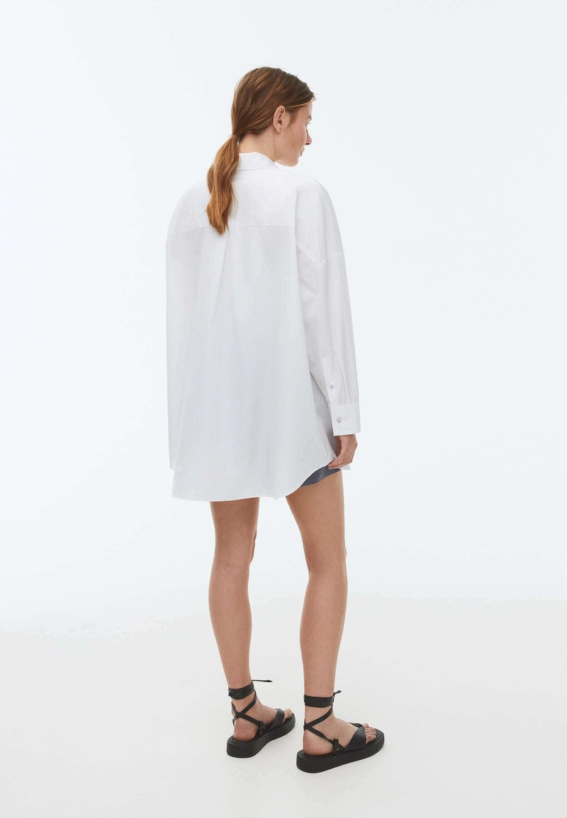 Damen Hemdblusen | OYSHO Hemdbluse white/weiß - IY93886 Damen Hemdblusen | OYSHO Hemdbluse white/weiß - IY93886