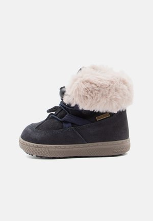 GORETEX - Schnürstiefelette - blu scuro/blu