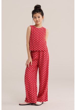 WE Fashion Lühikeste varrukatega bodi - red