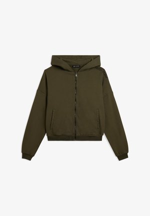 Freddy, Felpa con zip - dark green