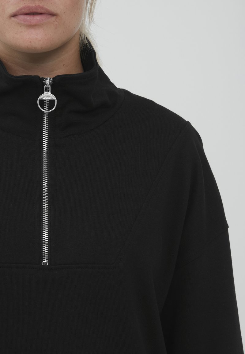 Damen Strickjacken | Oxmo OXGRETHE Strickpullover black/schwarz - FL80952 Damen Strickjacken | Oxmo OXGRETHE Strickpullover black/schwarz - FL80952
