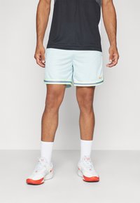 Nike Performance - SHORT - Sport rövidnadrágok - glacier blue/barely volt/bright mandarin Miniatűr kép 1