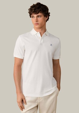 Hackett London, HACKETT LONDON POLO SHIRT HERITAGE H TIPPED POLO - Poloshirt - off white