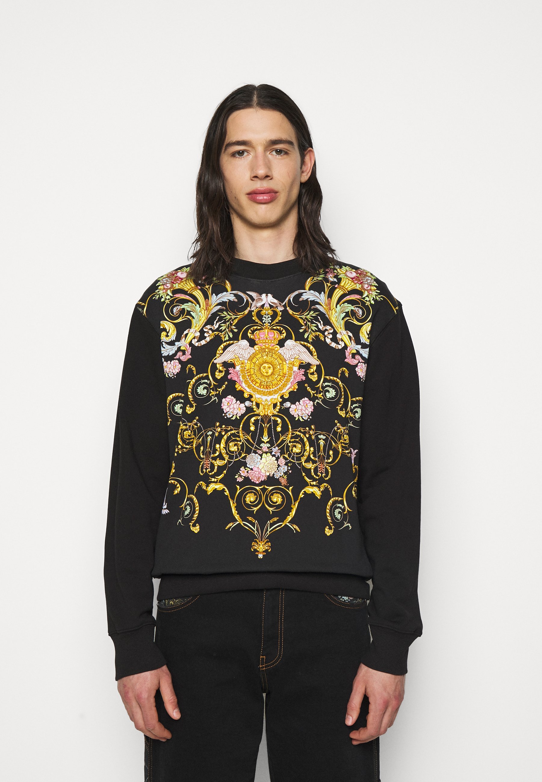 Versace Jeans Couture Felpa - black/nero - Zalando.it