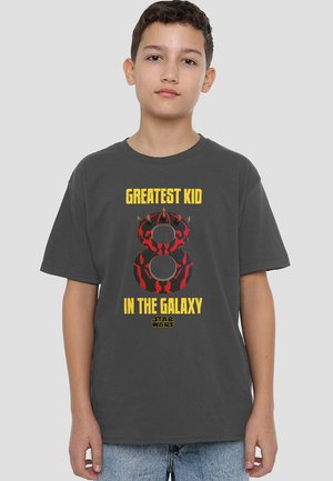 Star Wars STAR WARS GREATEST KID DARTH MAUL - Print T-shirt - dark grey