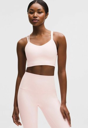 LIKE A CLOUD LONGLINE  - Športni modrček z rahlo podporo - pink pearl