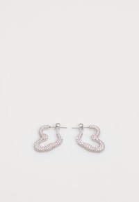 HEART EARRINGS - Naušnice - light pink