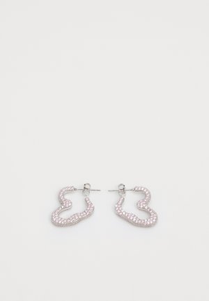 Collina Strada HEART EARRINGS - Ohrringe - light pink