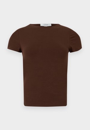 Topshop, Βασικό μπλουζάκι - chocolate brown