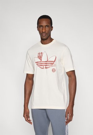 FC BAYERN SEASONAL GRAPHIC TEE - Equipación de clubes - off white