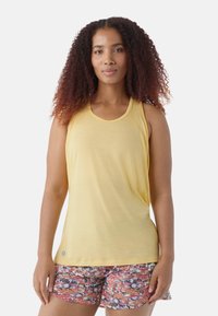 Smartwool ACTIVE ULTRALITE RACERBACK - Sport T-shirt - custard