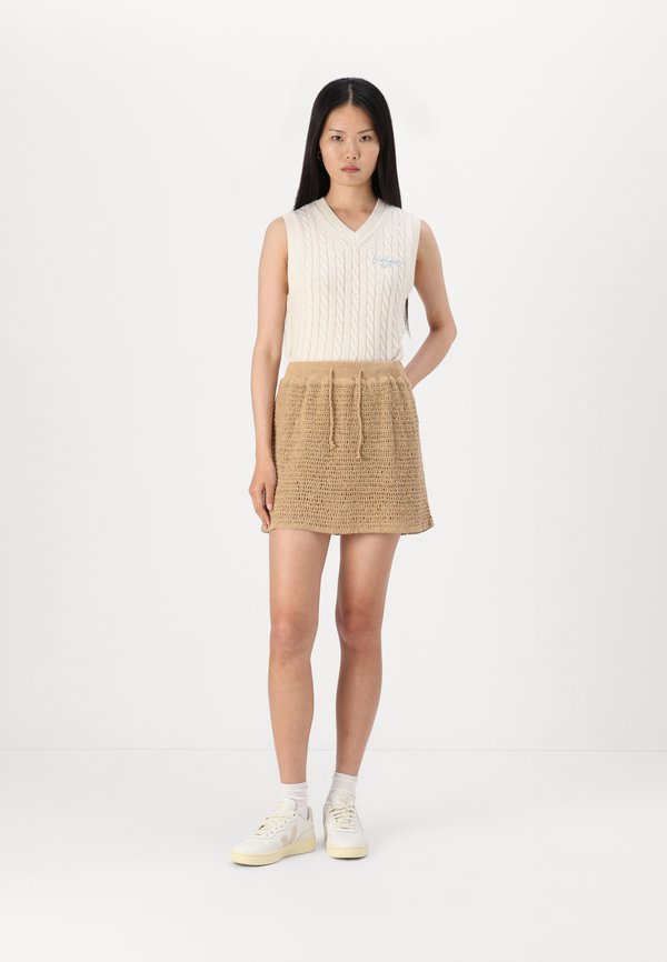 SOLEIL MINI SKIRT - Mini skirt - taupe4