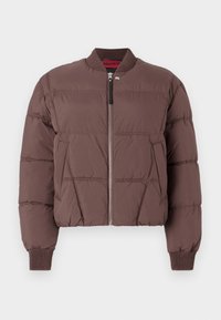 FEDERELLA - Bomber-jakk - dark brown