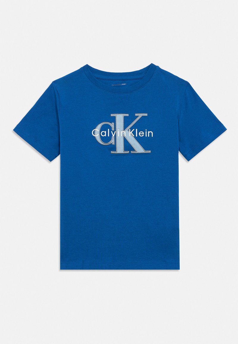 Calvin Klein Jeans T-shirt print blauw