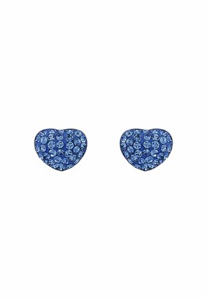 HEARTS - Orecchini - blau
