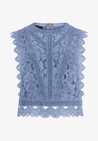 Non sélectionné, rauchblau