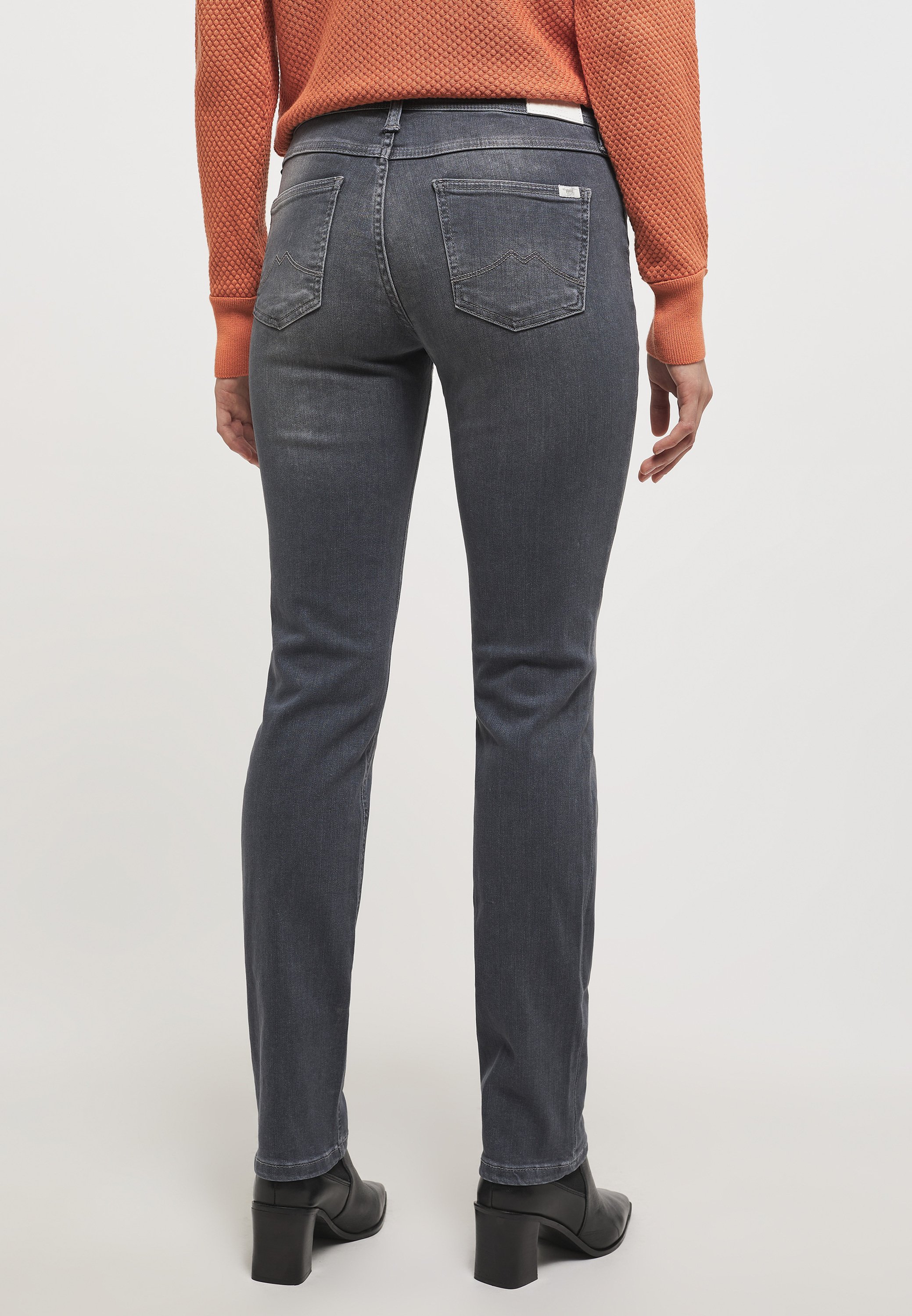 Mustang JASMIN - Slim fit jeans - grau/grey - Zalando.de
