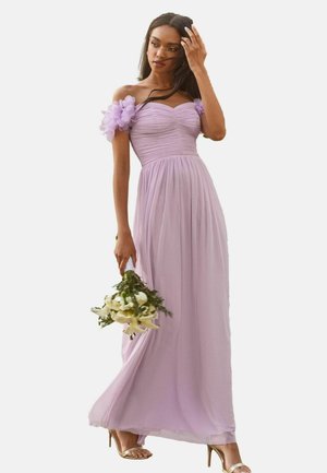 REGULAR FIT -FLORAL TRIM BARDOT BRIDESMAID  - Oblečenie na špeciálnu príležitosť - mottled purple