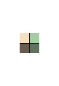 IsaDora EYESHADOW QUARTET - Øjenskyggepalette - neo mint