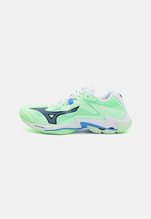 WAVE LIGHTNING Z8 UNISEX - Volleyball shoes - neo mint/black/frontier blue