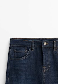 Massimo Dutti Jeans straight leg - blue-black denim