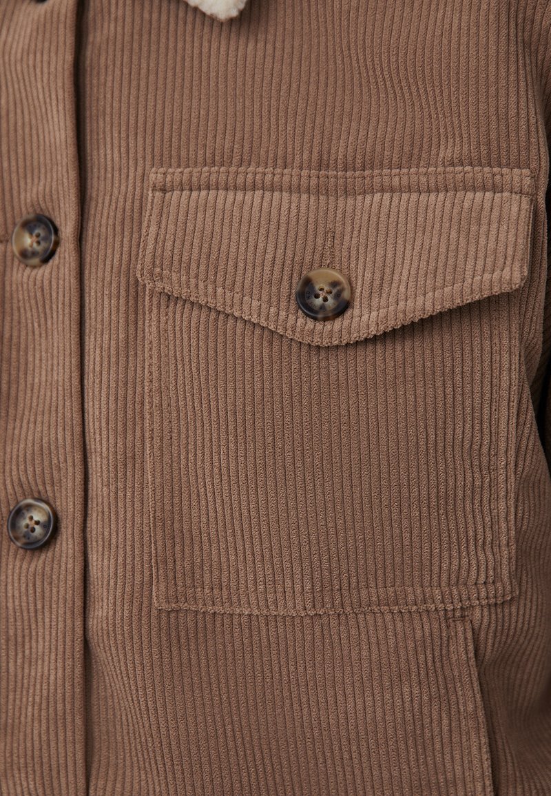 Damen Leichte Jacken | Finn Flare Winterjacke dark beige/beige - HY82191 Damen Leichte Jacken | Finn Flare Winterjacke dark beige/beige - HY82191