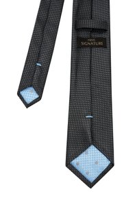 Next SIGNATURE TEXTURED - Krawatte - Charcoal Grey
