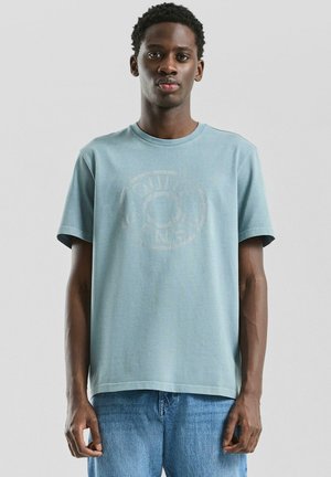 T-Shirt print - pastelltürkis