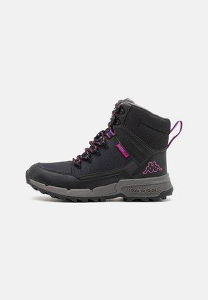 Kappa Scarpa da hiking - black/pink