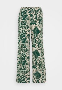 JDYNILE LIFE WIDE PANT - Nohavice - dark green