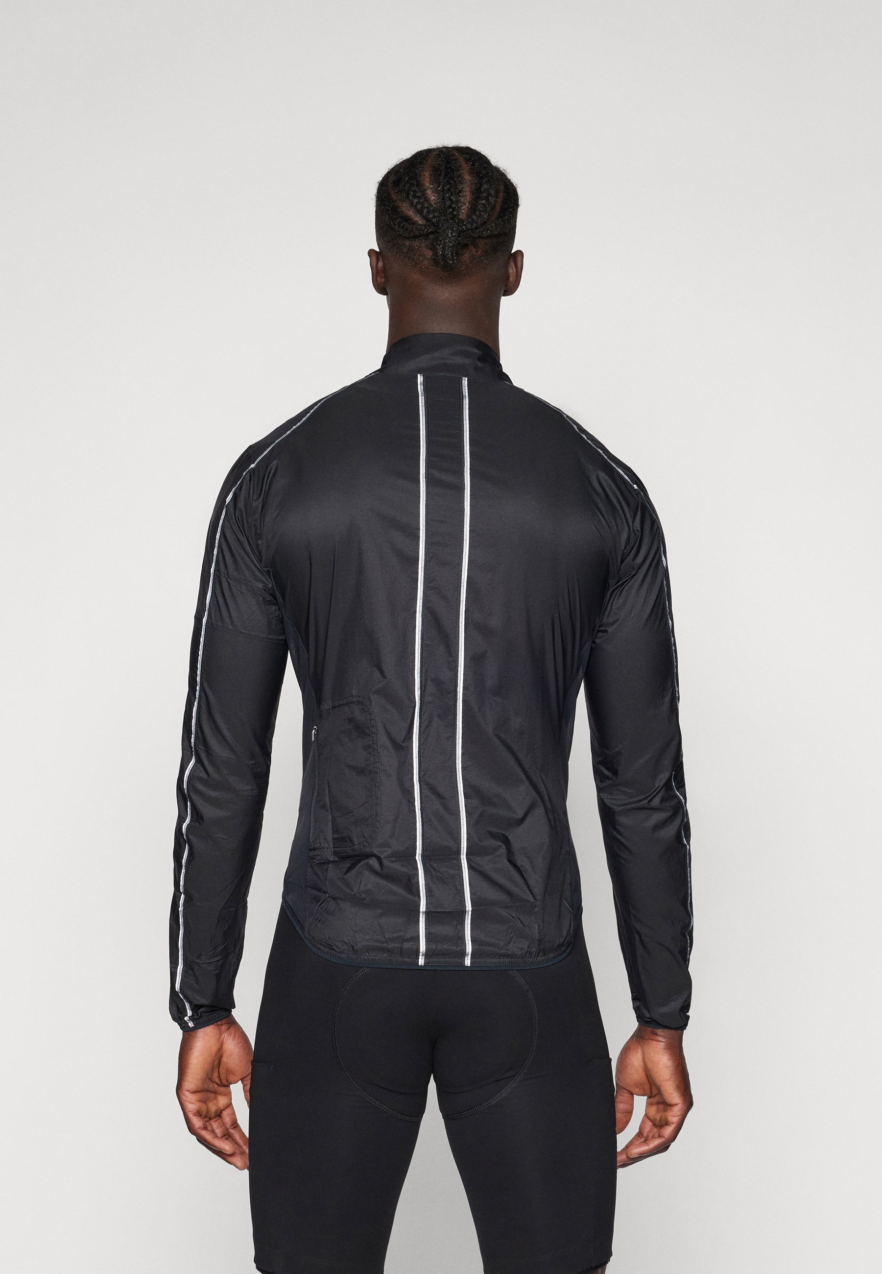 Rapha Windbreaker - black/grey/black - Zalando