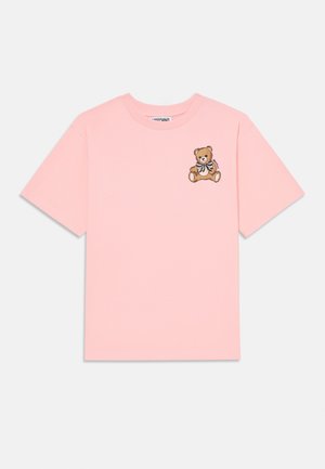 MOSCHINO MAXI - Camiseta estampada - sugar rose