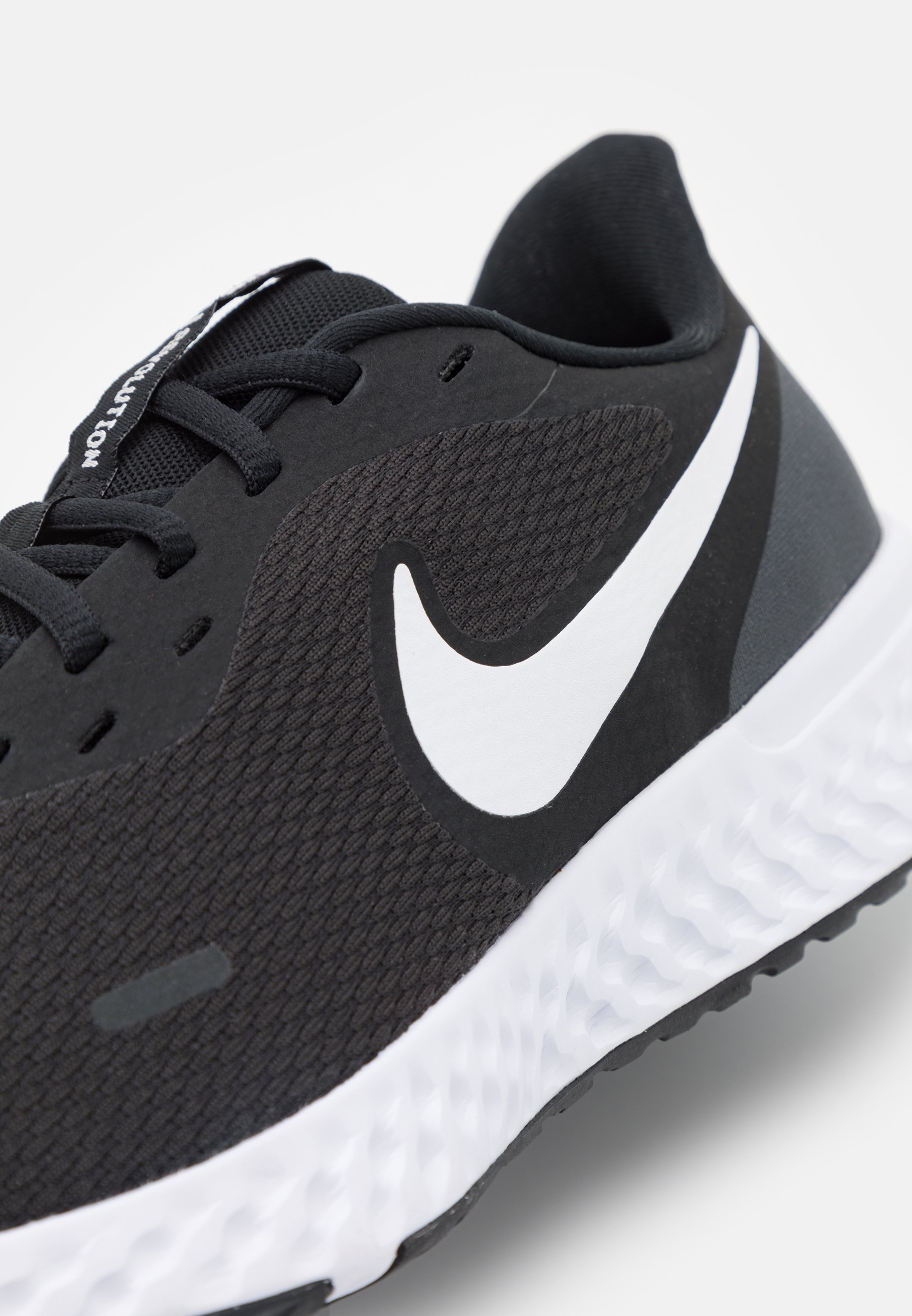 Nike Performance REVOLUTION 5 - Hardloopschoenen neutraal -  black/white/anthracite/Zwart - Zalando.nl