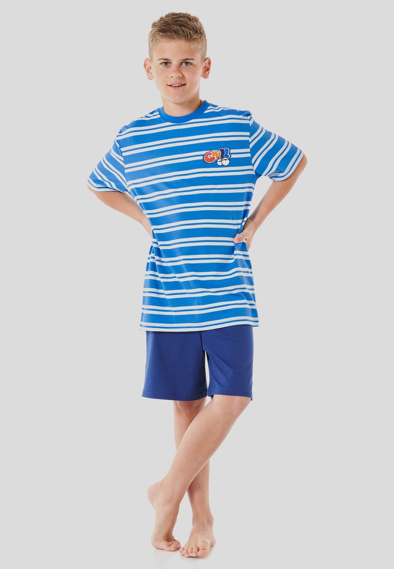 Schiesser SET - Pyžamová sada - blau