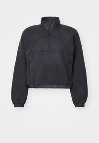 OUTLINE NOV CROP - Vesta od flisa - deep black