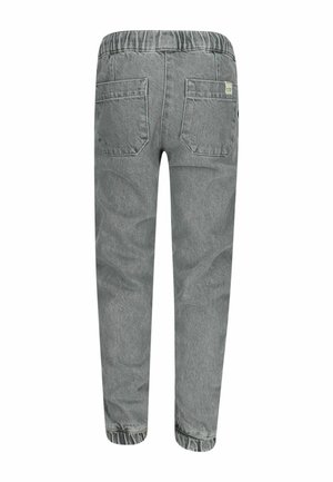 Sissy-Boy JOGGER MIT KORDELZUG - Jeans Tapered Fit - grau